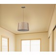 Calgary Charcoal Gold Large Ceiling Light Lamp Shade - 45cm - Shade Only