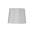 Messini Large Black Elegant Candlestick Table Lamp with Grey Silver Lined Shade