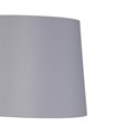 Messini Black CW Grey Silver Lined Shade Table Lamp