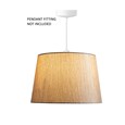 Queenswood Charcoal Gold Linen Shade