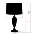 Malham Large Table Lamp with Lacy Bloom Stencil Shade - Champagne Gold & Silver