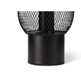 Ringtown Modern Black Wire Mesh Industrial Style Table Lamp