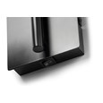 Stratton Matt Black Swing Arm Switched Wall Light with Matching Shade