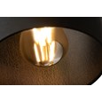 Stratton Matt Black Swing Arm Switched Wall Light with Matching Shade