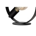 Hoople Matt Black Industrial Hoop Table Lamp
