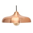 Glendon Industrial Style Ceiling Pendant Light - Brushed Copper