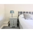 Bergen Silver Table Lamp Base