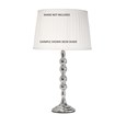 Bergen Silver Table Lamp Base