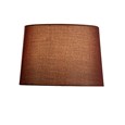 Arezo Gold Table Lamp with Red Gold Linen Shade