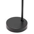 Arch Black Vintage Industrial Table Lamp with St Tropez Glass Shade