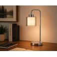 Lulworth Silver Arch Table Lamp