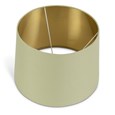 Ashleigh Black (No Glass) Table Lamp with Sage Green Shade