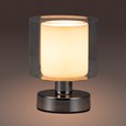 Lulworth Chrome Plinth Table Lamp