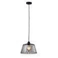 Lyon 30cm Flat Wire Mat Black Shade with Black Suspension