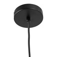 Lyon 30cm Flat Wire Mat Black Shade with Black Suspension