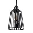 Lyon 16cm Flat Wire Mat Black Shade with Black Suspension