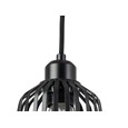 Lyon 16cm Flat Wire Mat Black Shade with Black Suspension