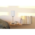 (Pair) Darwen Square Stick Antique Brass with Ivory String Shade