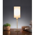 (Pair) Darwen Square Stick Antique Brass with Ivory String Shade