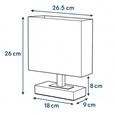 Bloq Antique Rectangle with Grey Shade