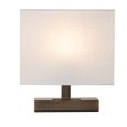 Bloq Antique Rectangle with Ivory Shade
