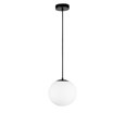 Lunar 18cm Pendant with Opal Sphere Glass
