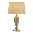 Bailey Large Sage Green Table Lamp with Beige Lined Shade