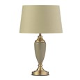 Bailey Large Sage Green Table Lamp with Green/Gold Lined Shade