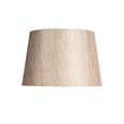 Canon Ball Walnut Print Table Lamp with Charcoal Gold Shade