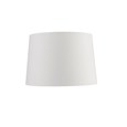 Canon Ball Walnut Print Table Lamp with Cream Gold Lined Shade