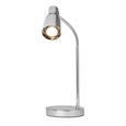 Clarity Satin Silver Reading Lamp