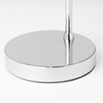 Clarity Satin Silver Reading Lamp