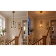 Lambert Antique Brass Single Lantern Pendant Ceiling Light
