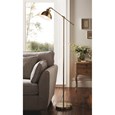 Antique Brass Cantilever Floor Lamp