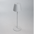 Elipta Rechargeable Battery Outdoor LED Table Lamp - White
