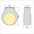 Elipta Lumex Outdoor Wall Light