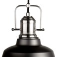 Bodmin Small Industrial Dome Pendant Gun Metal Pewter Adjustable Ceiling Light