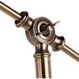Antique Brass Cantilever Floor Lamp