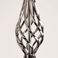 Classic Kingswood Pewter Floor Lamp