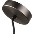 Bodmin Large Industrial Dome Pendant Gun Metal Pewter Adjustable Ceiling Light