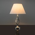 Kingswood Barley Twist Traditional Table Lamp and Shade