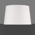 Queenswood Ivory Linen Floor Lamp Shade - 45cm - Replacement Shade - Shade Only