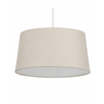 Tapered Beige Large Ceiling Light Lamp Shade - 40cm - Shade Only