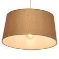Corsica Mink Large Ceiling Light Lamp Shade - 40cm - Shade Only