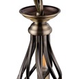 Kingswood Barley Twist Traditional Semi Flush Pendant - 5 Light