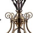 Kingswood Barley Twist Traditional Semi Flush Pendant - 5 Light