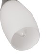 Swirl 3-Light Modern Ceiling Spotlight Bar - Satin Silver