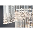 Endon Camille Chrome Chandelier with Glass Drops - 24 Light