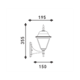 Patilo Traditional Lantern - E27 - Aluminium