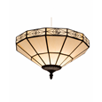 Tiffany Style Portland Cream Uplighter Ceiling Light Shade